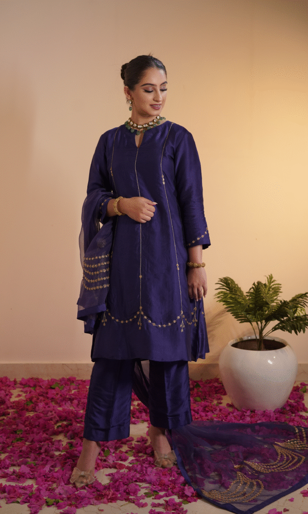 Indigo Kurta Set